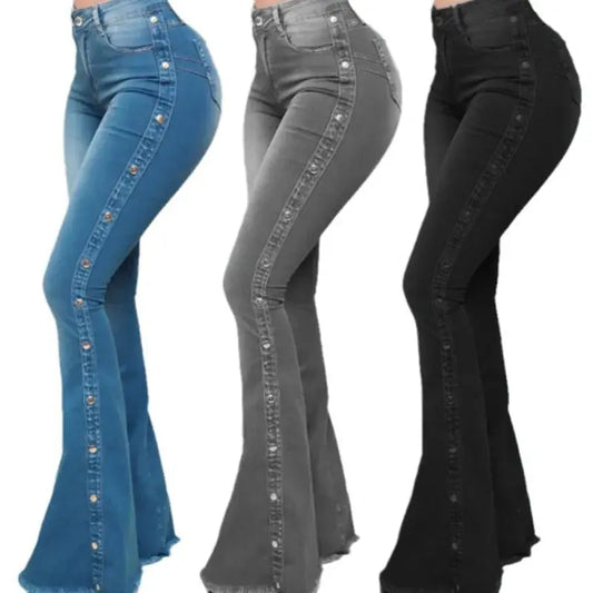 Chic Confidence Flare Jeans