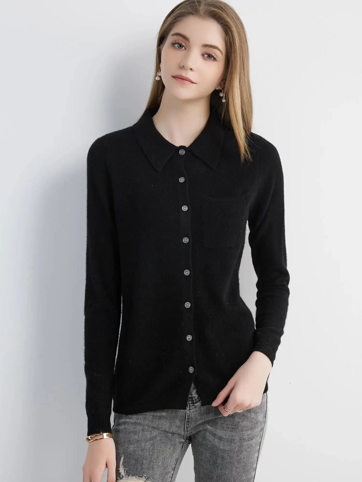 Embrace the Chill: Luxe Merino Wool Cardigan