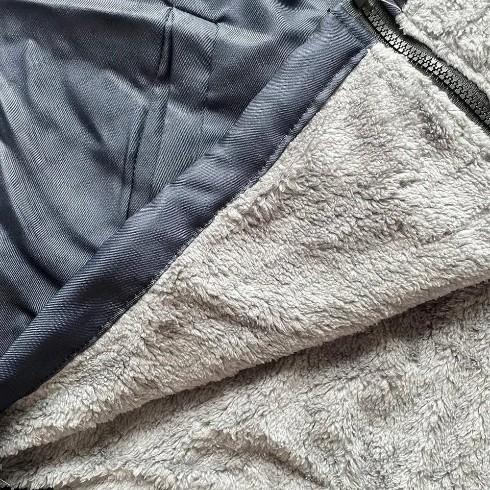 Gradient Graphic Winter Coat