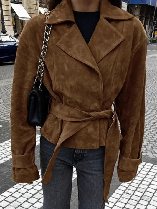 Double-Breasted Autumn Jacket