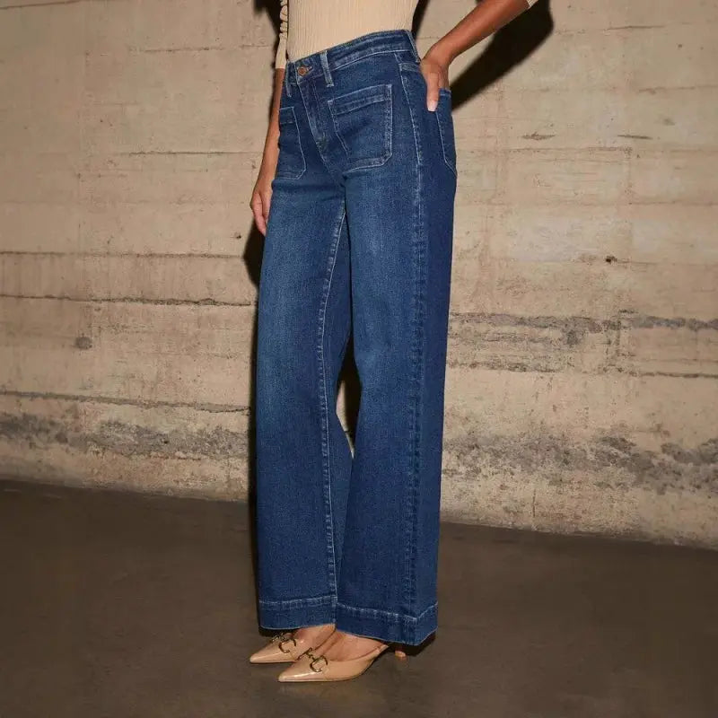 The Soho High-Waist Wide-Leg Jeans
