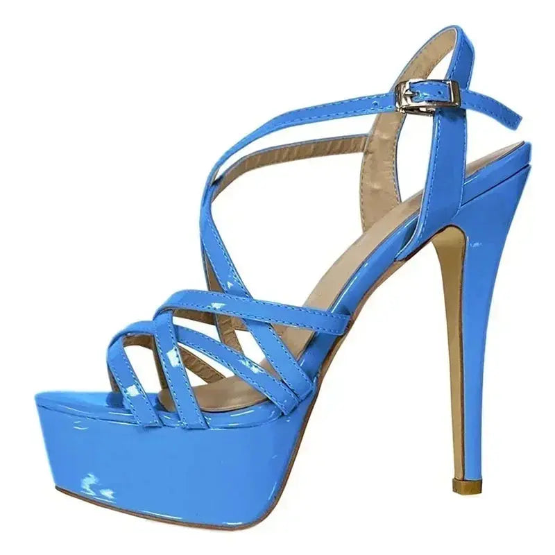 The Serpentine Platform Stiletto Sandal