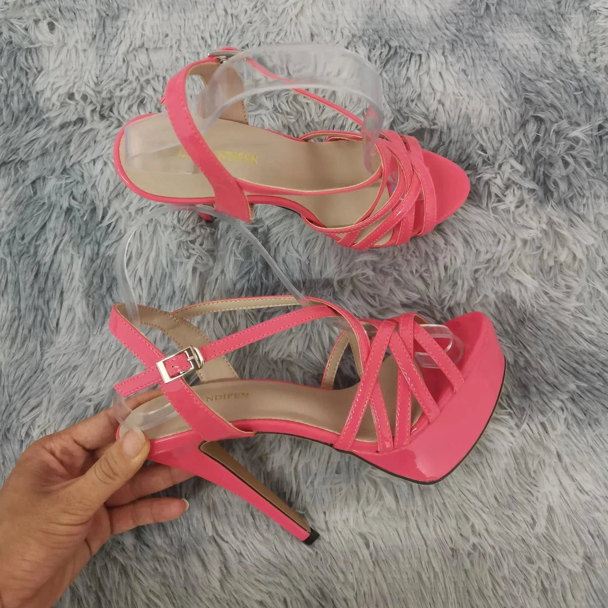 The Serpentine Platform Stiletto Sandal