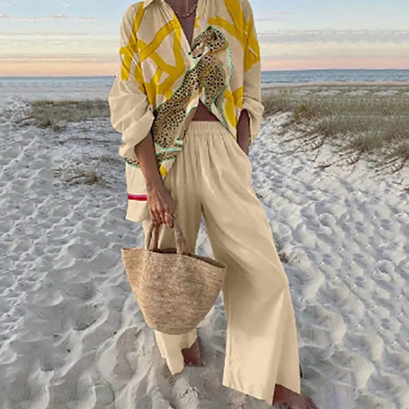 Seaside Escape: Breezy Two-Piece Set