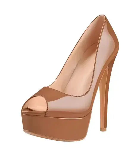 Elevated Elegance Platform Stiletto Heels