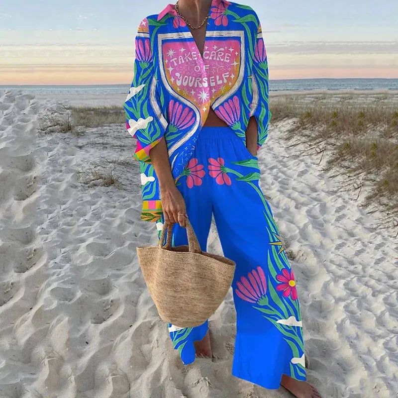 Seaside Escape: Breezy Two-Piece Set