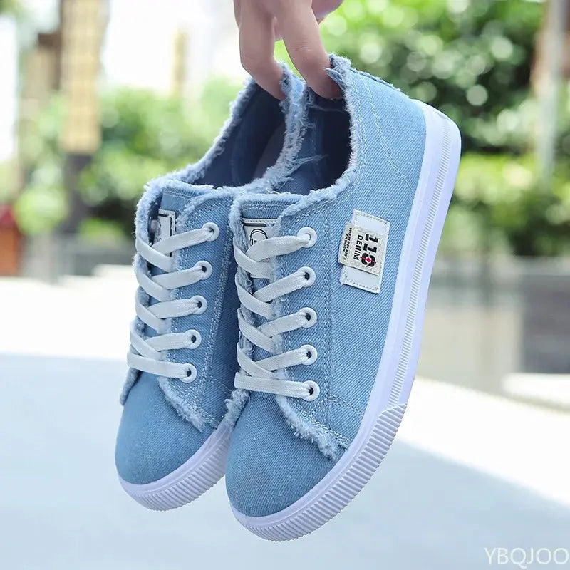Classic Canvas Lace-Up Sneakers