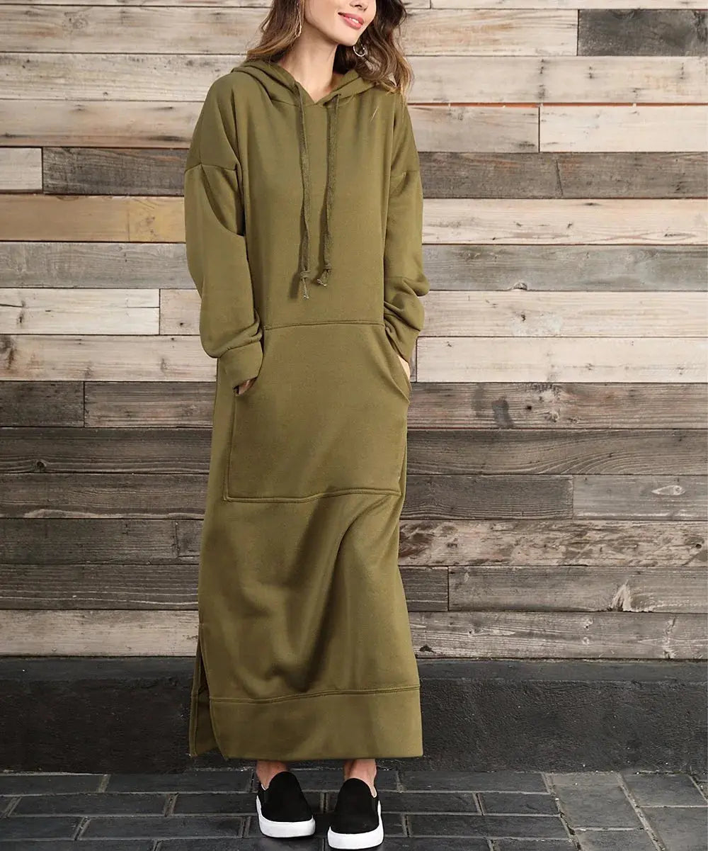 Embrace Serenity: Hooded Kaftan for Elegant Comfort