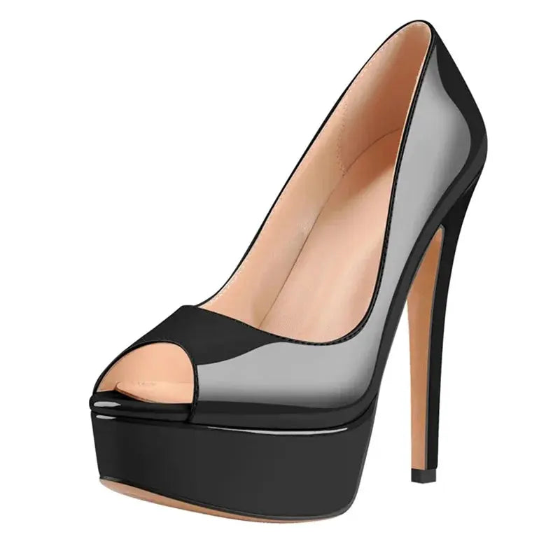 Elevated Elegance Platform Stiletto Heels