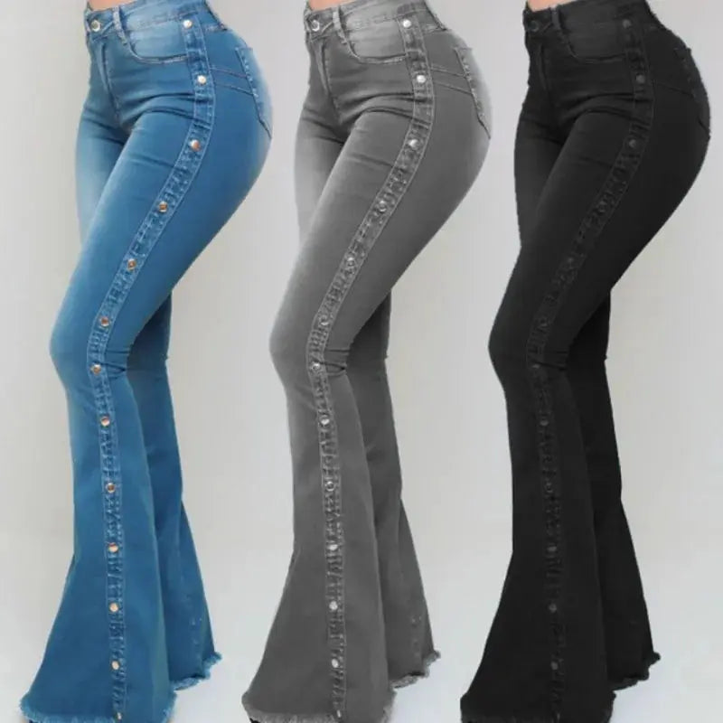 Chic Confidence Flare Jeans