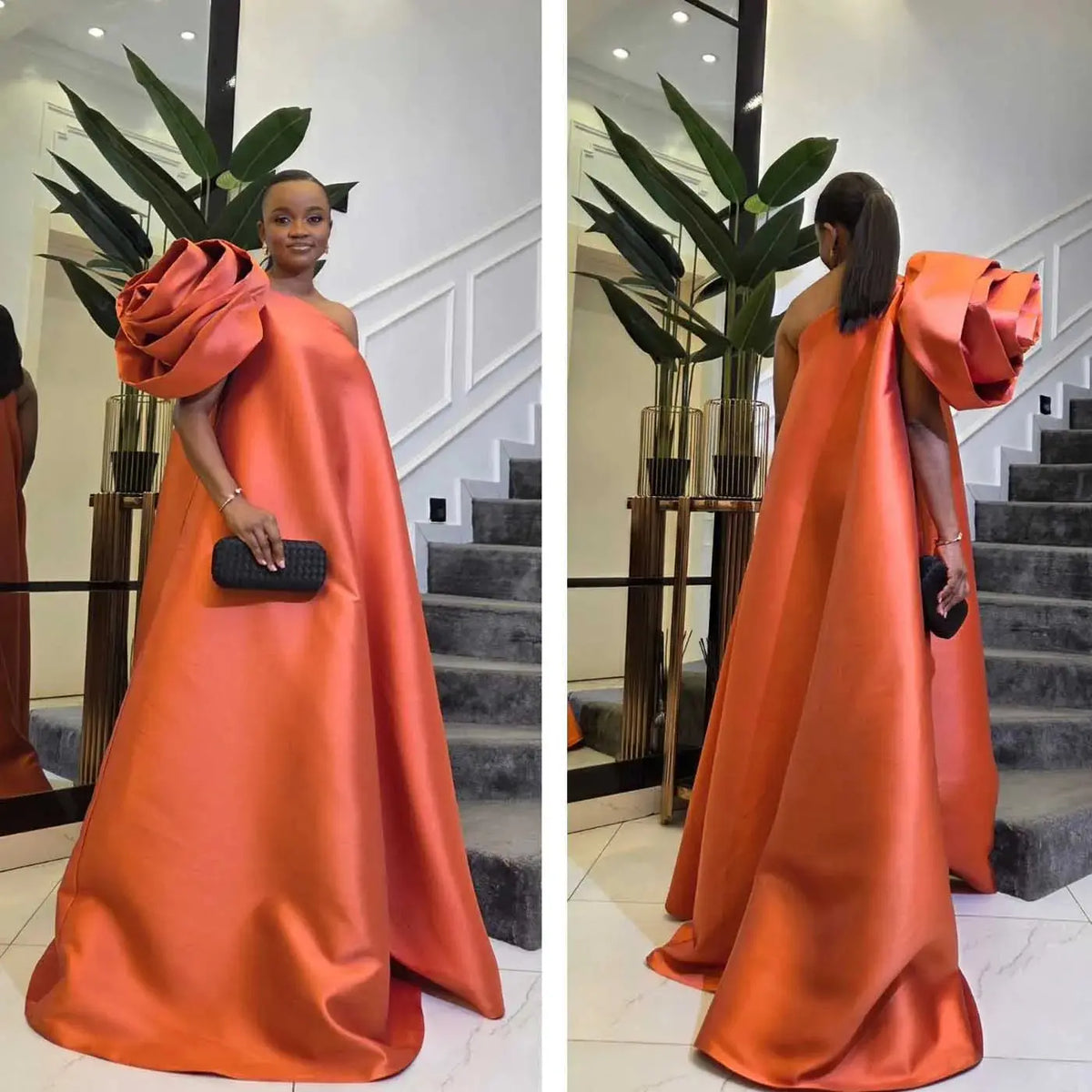 Enchanting Rose Gala Gown: Capture Every Gaze