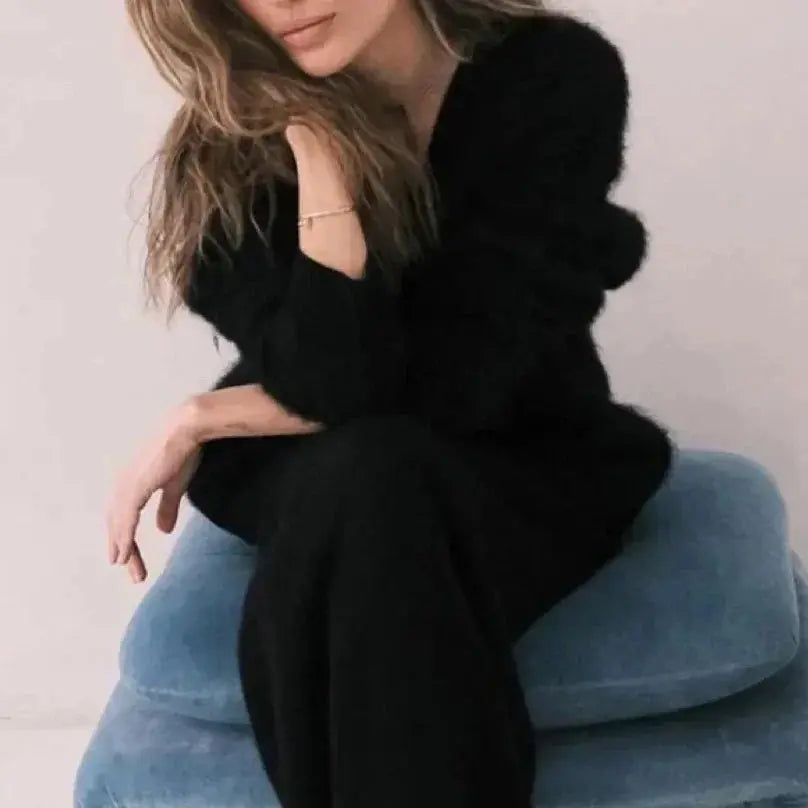 Fireside Whisper V-Neck Cardigan