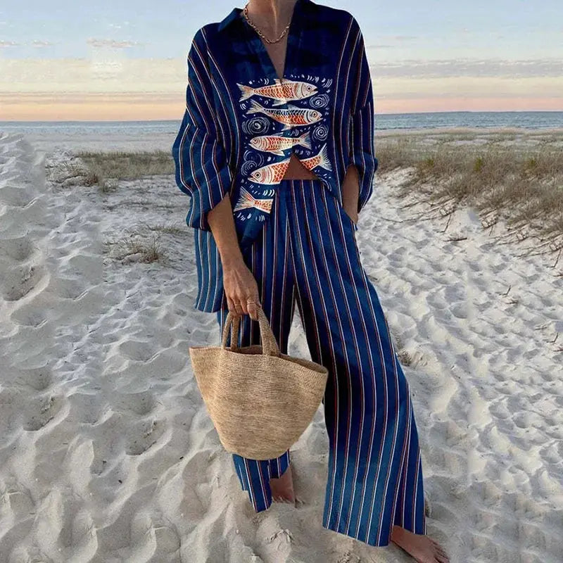 Seaside Escape: Breezy Two-Piece Set