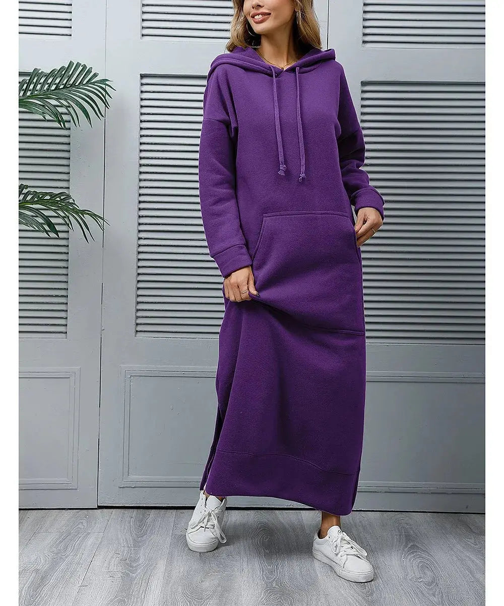 Embrace Serenity: Hooded Kaftan for Elegant Comfort
