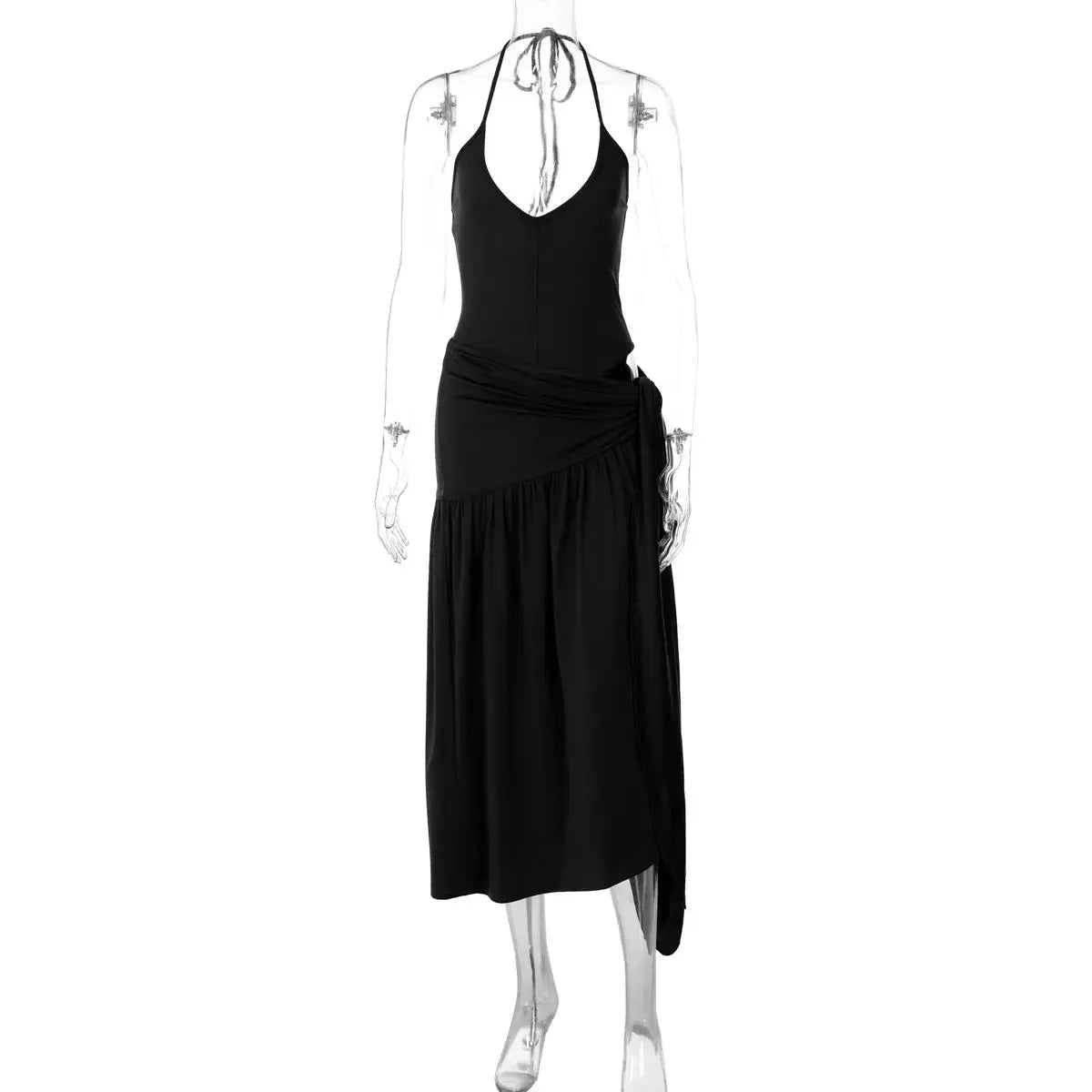 Sunset Soirées Await in This Chic Backless Ensemble