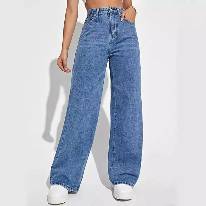 High-Waist Denim