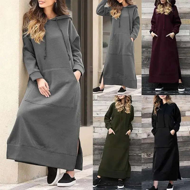 Embrace Serenity: Hooded Kaftan for Elegant Comfort