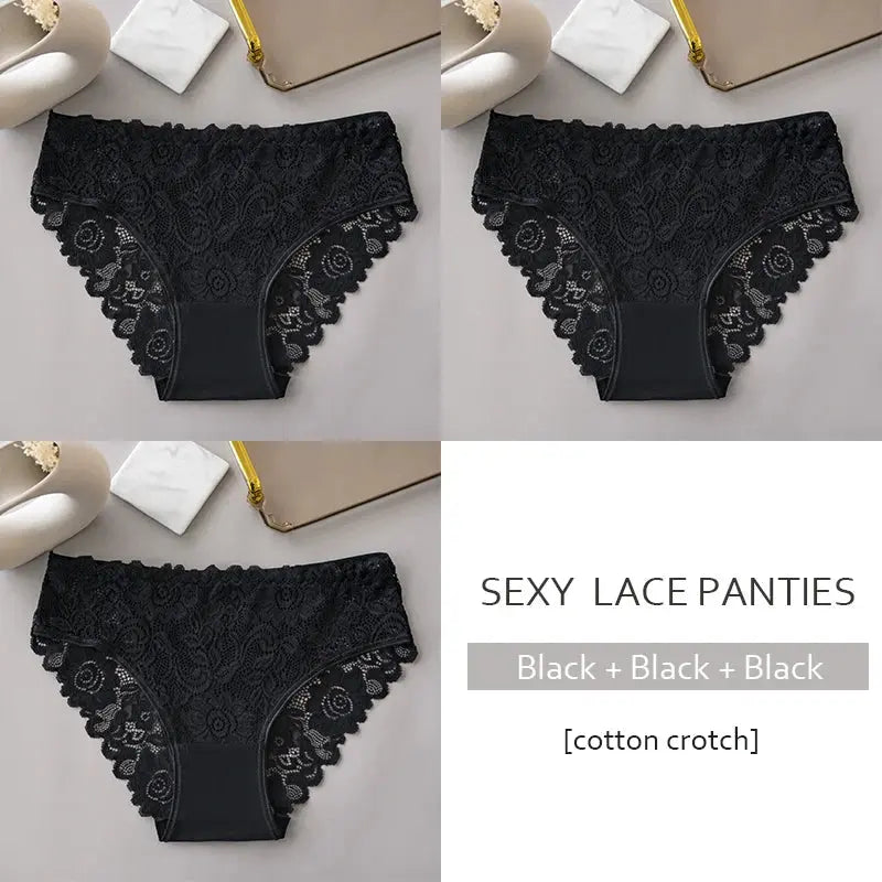Floral Lace Briefs