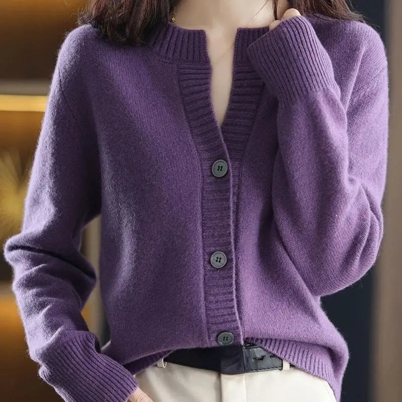 Textured Knit Cardigan