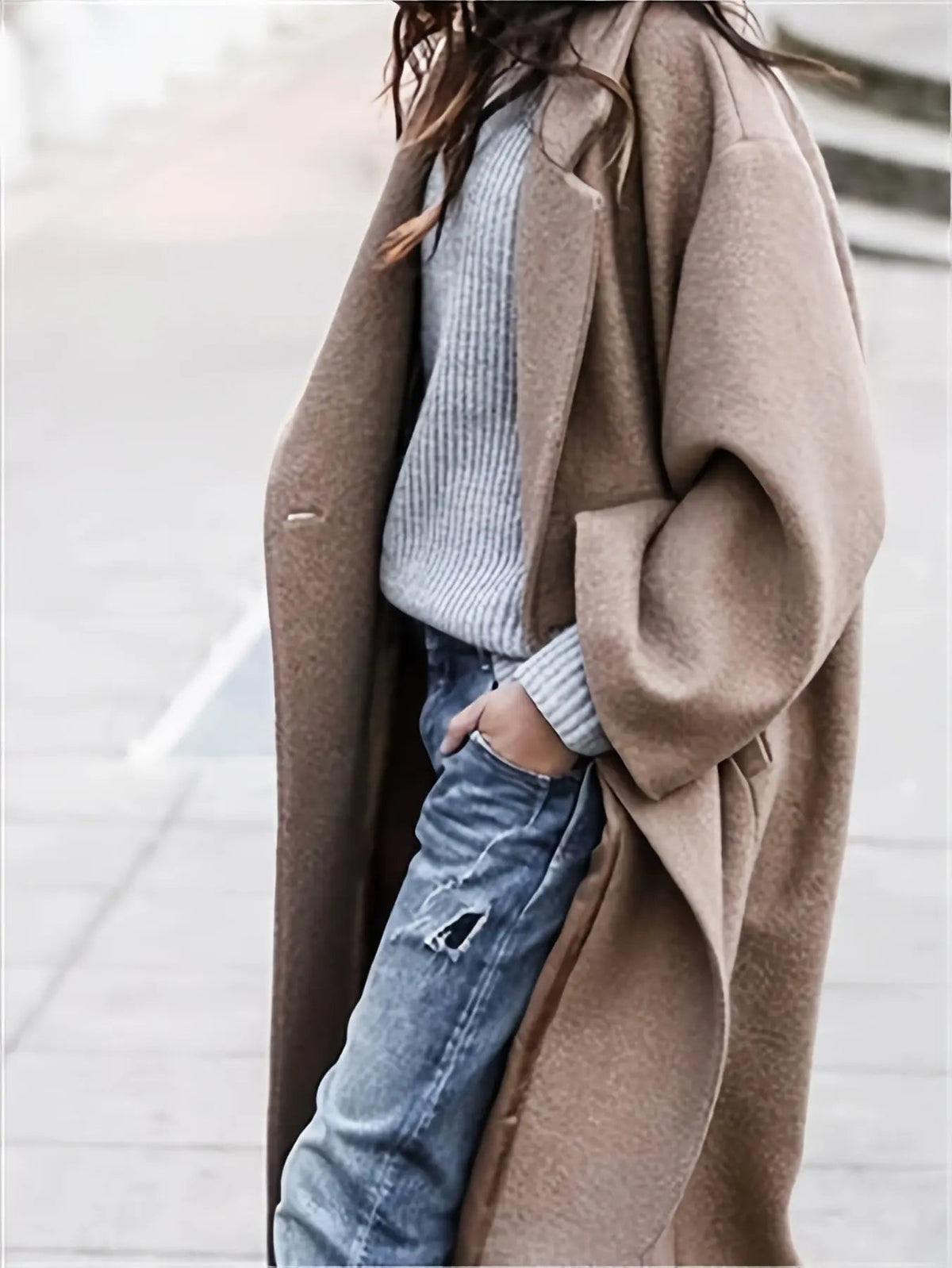 Winter Blue Bliss: Warmth Meets Chic Style