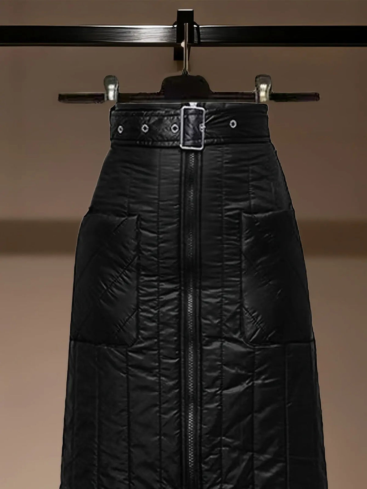 Winter A-Line Midi Skirt