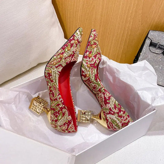 Whisper of Tradition: Bridal Shoes with a Story