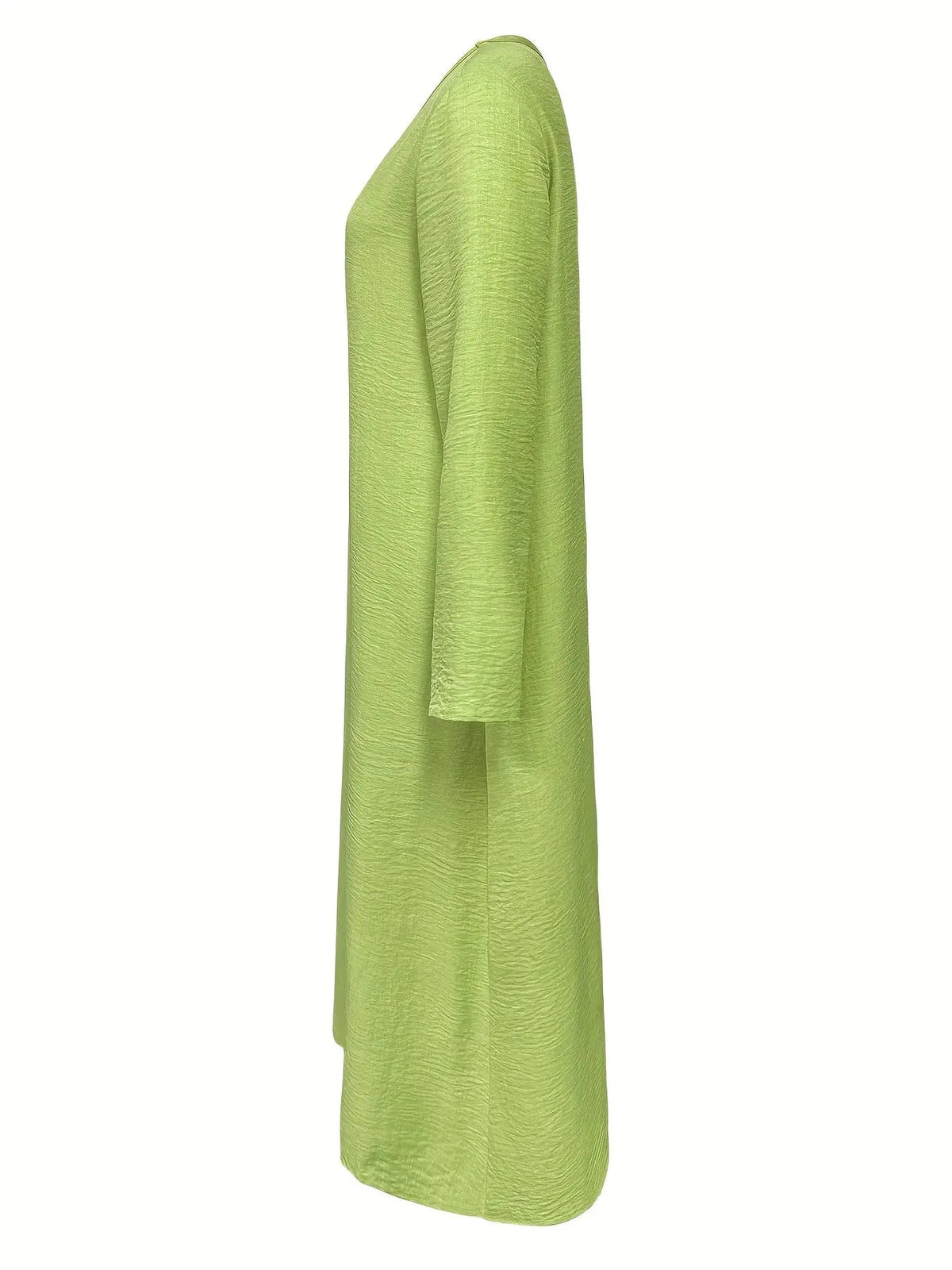 Loose-Fit V-Neck A-Line Dress